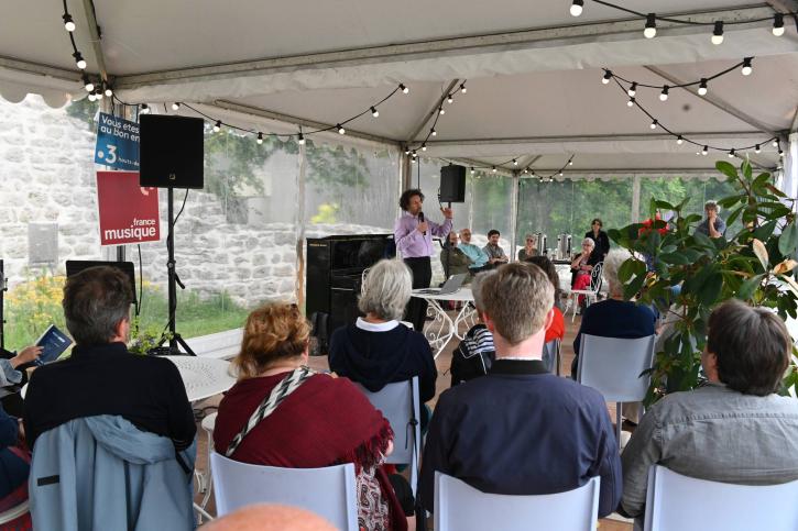 échange avec le musicologue Grégory Guéant avec le public